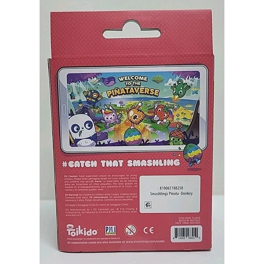 Pinata Smashlings‎ Box Toy Donkey Character Walmart Exclusive Figure New Gift